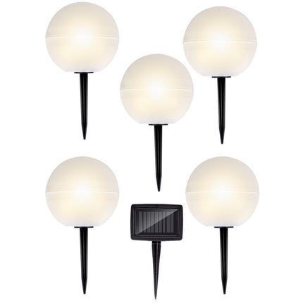 Light Solar 5 Balls Clr Change