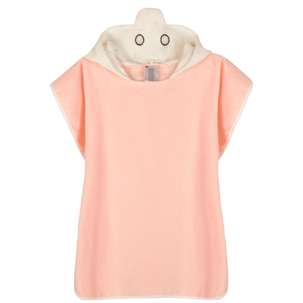 Strandlaken voor Kinderen - 60x140 cm - Unicorn Design - Roze - 100% Katoen - Met Capuchon