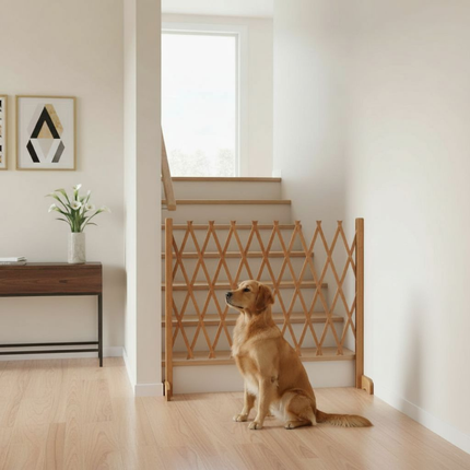 Dog Fence Wood H77X26Cm