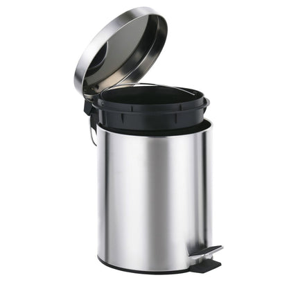 Pedal Bin 5L Satin Finish