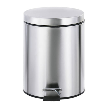 Pedal Bin 5L Satin Finish