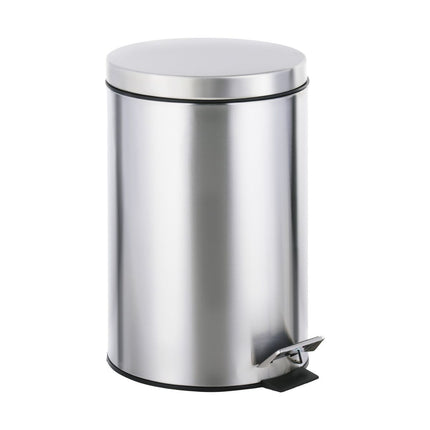 Pedal Bin 12L Satin Finish