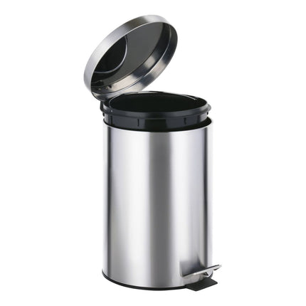 Pedal Bin 12L Satin Finish