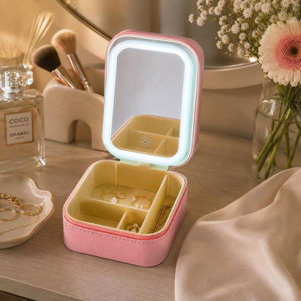 Jewellery Box With Led Mirror