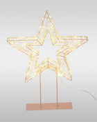 Kerstster Op Standaard - 37 Cm