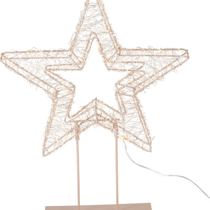 Kerstster Op Standaard - 37 Cm