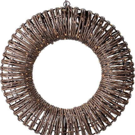 Verlichte Kerstkrans - 38 Cm - 400 Led