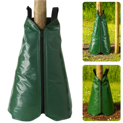 Cheqo® Waterzak Boom Irrigatie - 75 Liter - Kunststof - Irrigatiesysteem voor Bomen - Met Ritssluiting