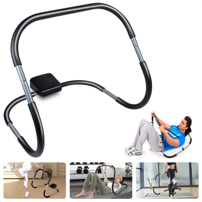 Cheqo® Buikspiertrainer - Ab Trainer voor Thuisgebruik - Buikspierapparaat - Buiktrainer