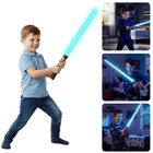 Cheqo® Lichtzwaard - Lightsaber - Lichtzwaard Speelgoed - Lichtzwaard Met Geluid - Lichtzwaard Met Licht - Uitschuifbaar Lichtzwaard - Lichtzwaard Voor Kinderen - Lichtzwaard Verkleedaccessoire - Lichtzwaard Rollenspel - Lichtzwaard Met Kleuren