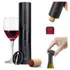Cheqo® Elektrische Kurkentrekker - Stijlvolle en Snelle Wijnflesopener - Foliesnijder Inbegrepen - Automatische Kurkverwijdering - Werkt op Batterijen - 25 cm x 5,5 cm - Wijnopener - Wijn Accessoires - Flessenopener - Kurkentrekker - Wijnfles Opener Kurkentrekkers