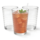 Cheqo® Drinkglazen - Drinkglazen Set - Waterglazen - Waterglazen Set - Drinkglas - Waterglas - Limonadeglazen - Frisdrankglazen - Sapglazen - Theeglazen - Tumbler Glazen - Glazen Set - Transparante Drinkglazen