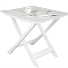 Cheqo® Campingtafel Vouwbaar - Campingtafel Inklapbaar - Campingtafel Opvouwbaar - Camping Klaptafel - Klaptafel - Vouwtafel - Inklapbare Tafel - Opvouwbare Tafel - Opklaptafel - Opklapbare Tafel - Witte Klaptafel