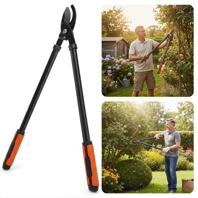 Cheqo® Takkenschaar - Bypass Takkenschaar - Takkenschaar Professioneel - Takkenschaar voor Dikke Takken - Takkenschaar voor Snoeien - Takkenschaar voor Tuin - Takkenschaar voor Balkon