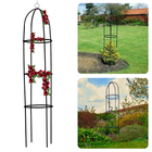 Cheqo® Metalen Klimrek voor Planten - Plantenklimrek - Klimplanten Ondersteuning - Duurzaam Metaal