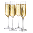 Cheqo® Champagneglazen - Champagne Glazen - Champagneglas - Champagne Flutes - Champagne Flute Glazen - Champagnefluiten - Flute Glazen - Fluitglas - Fluitglazen - Prosecco Glazen - Cava Glazen