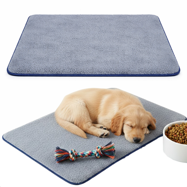 Cheqo® Hondendeken Auto - Autodeken Hond - Hondenkleed Auto - Hondendeken Bank - Hondenkleed Bank - Bankbeschermer Hond - Hondendeken - Hondenkleed - Hondenmat Auto - Hondenmat - Hondendeken Grijs