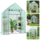 Cheqo® Broeikas - Compacte Tuinkas voor Groente Kweken - Foliekas - Moestuin - Weerbestendige Plantenkas - Kweekkas