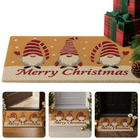 Cheqo® Kerst Deurmat - Kokos Deurmat - Kerstdecoratie Deurmat