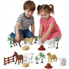Cheqo® Boerderijdieren Set - Boerderijdieren Speelgoed - Boerderij Dieren Set - Boerderij Dieren Speelgoed - Speelgoed Boerderijdieren - Dieren Speelset - Boerderij Speelset - Boerderij Speelgoed Set - Boerderijdieren Figuren