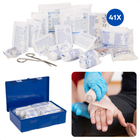 Cheqo® EHBO Kit Auto - 41-delig - DIN 13164 - Compacte Eerste Hulp Set