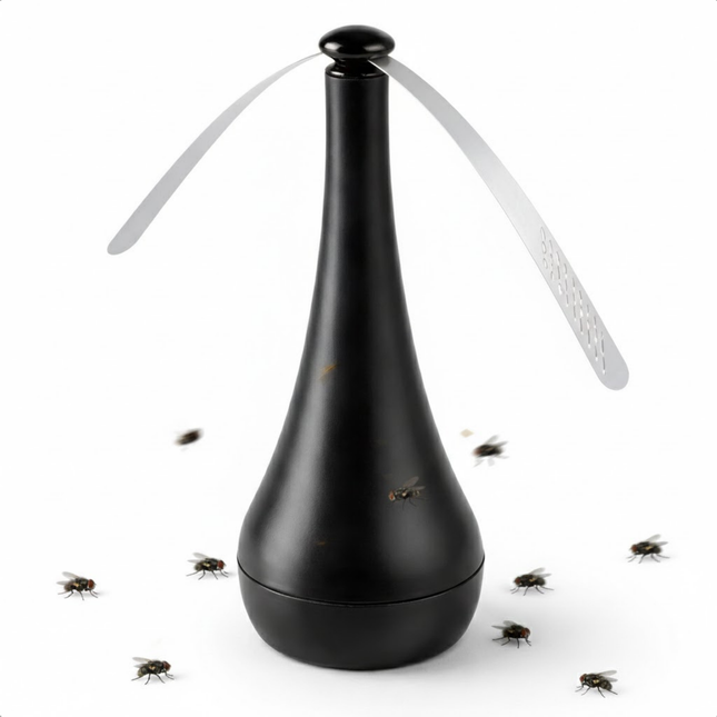Cheqo® Vliegenverjager voor op Tafel - Vliegenverjager Tafel - Fly Fan - Vliegen Ventilator - Vliegenventilator - Vliegen Waaier - Vliegenverjager - Insectenverjager voor op Tafel - Insectenverjager Tafel