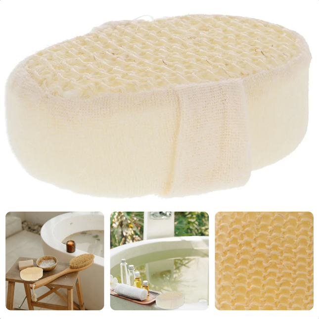 Cheqo® Massage Badspons - Massagespons - Douche Accessoire - 14x10 cm - Huidverzorging