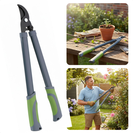 Cheqo® Snoeischaar - Tuinsnoeischaar - Takkenschaar - Tuinschaar - Snoeischaar Tuin - Snoeischaar Takken - Snoeischaar Struiken - Snoeischaar Heg - Snoeischaar Groen