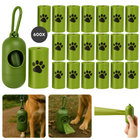Cheqo® Biologisch Afbreekbare Hondenpoepzakjes - Met Dispenser - Poepzakjes Hond - Hondenpoep Zakjes