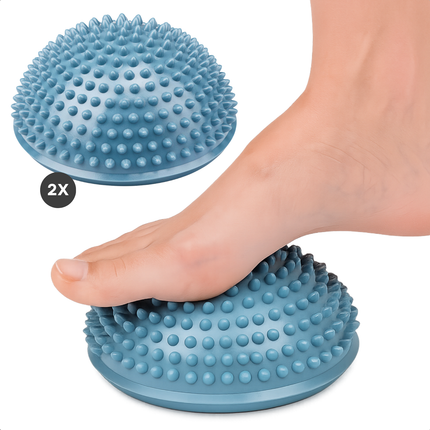 Cheqo® Balance Pods Set - Balanstrainer - Balanskussen - Balansbord voor Spierversterking & Coördinatie - Max. 150 KG