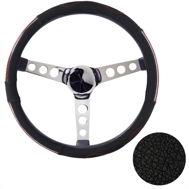 Cheqo® Stuurhoes Vrachtwagen - Steering Cover - Antislip Bescherming - Universeel PU Leer - Comfortabel en Duurzaam