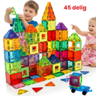 Cheqo® Magnetische Tegels - Magnetic Tiles - Magnetisch Speelgoed - Magnetische Bouwstenen - Magnetisch Bouwspeelgoed - Magnetisch Constructiespeelgoed - Magnetische Bouwblokken - Magnetische Blokken - Magneten Speelgoed