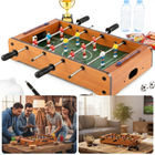 Cheqo® Mini Voetbaltafel - Tafelvoetbal - Tafelvoetbalspel - Tafelvoetbal Tafelmodel - Voetbaltafel Klein - Kleine Voetbaltafel - Tafelvoetbal voor Kinderen - Voetbaltafel voor Kinderen - Mini Tafelvoetbal