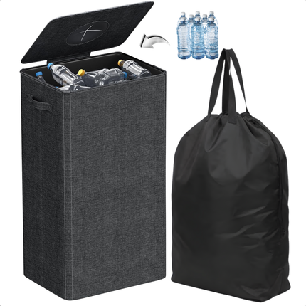 Cheqo® Statiegeld Container - Statiegeld Prullenbak - Statiegeld Flessenbak - Flessenverzamelaar - Flessenprullenbak - Flessenmand - Flessenhouder - Statiegeldflessenhouder - Lege Flessen Bak - Lege Flessen Houder