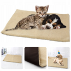 Cheqo® Luxe Hondenkussen - Voor Huisdieren - Natuurlijke Warmtebron - Isolerend - 66 x 48 cm - Voor Hond & Kat - Warmtekussen - Hondenkussen - Hondenmat - Kattenmat - Warmtemat - Zacht & Comfortabel Hondenkussens