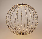Lichtbol 240 Led - Metaal - 40 Cm - Met Timer -  Warm Wit