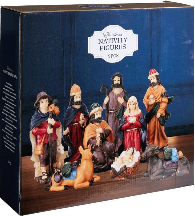 Kerststal Figuren - 9 Stuks - 15 Cm