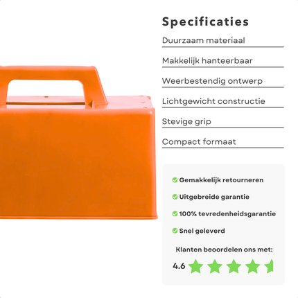 Cheqo® Sneeuwblok Maker - Sneeuw Speelgoed - Iglo Bouwen - Sneeuwbal Gevecht