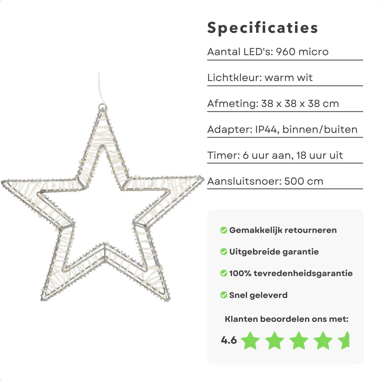 Led- kerstster van papier aanbieding bij Vomar Voordeelmarkt Led- kerstster van papier aanbieding bij Vomar Voordeelmarkt