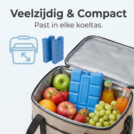Cheqo Koelelementen - gebruik