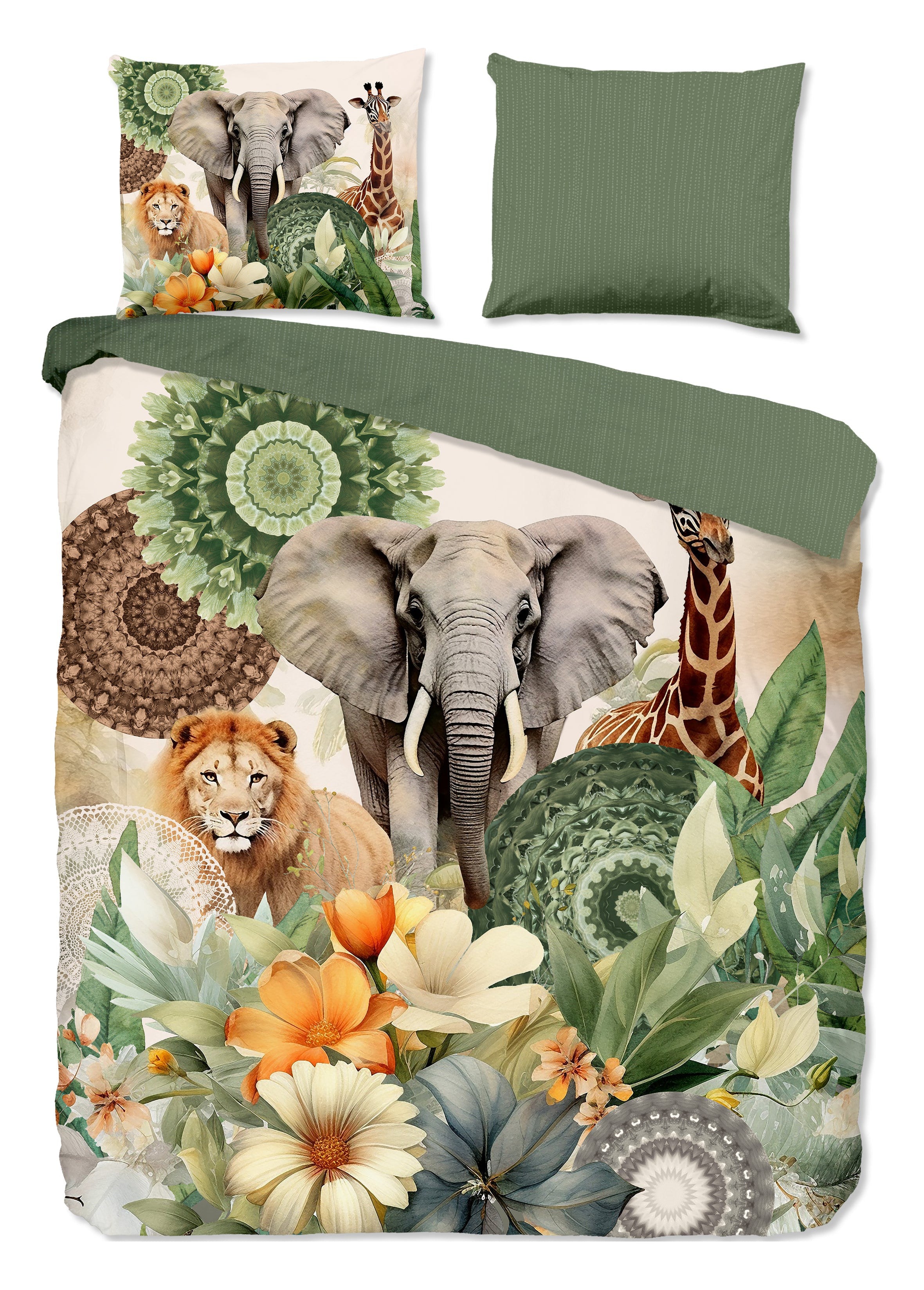 Wilde Dieren Olifant Giraffe Dekbedovertrekken Zachte Quilt Beddengoed Set Met Ritssluiting, Gemakkelijk Onderhoud Tenel Stof 3 Stuks (1 Dekbedovertrek 2 Kussenslopen Wilde Dieren Olifant Giraffe Dekbedovertrekken Zachte Quilt Beddengoed Set Met Ritssluiting, Gemakkelijk Onderhoud Tenel Stof 3 Stuks (1 Dekbedovertrek 2 Kussenslopen