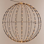 Ceruzo Lichtbol 400 Led - Metaal - 60 Cm - Kerstverlichting - Met Timer - Extra Warm Wit