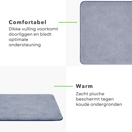 Cheqo® Hondendeken - Hondenkleed - Hondenmat - Benchmat Hond - Vetbed Hond - Benchkleed Hond - Hondenkleed Bench - Hondendeken Bank - Bankbeschermer Hond - Hondendeken Auto - Hondenkleed Auto - Kattenkleed