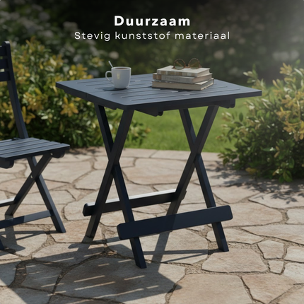 Cheqo® Campingtafel - Vouwtafel - Klaptafel - Inklapbare Tafel - Opvouwbare Tafel - Kampeertafel - Camping Klaptafel - Camping Vouwtafel - Inklapbare Campingtafel - Opvouwbare Campingtafel - Kleine Campingtafel - Mini Campingtafel - Campingtafel