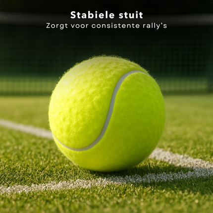 Cheqo® Padelballen Set - Padel Ballen - Gele Ballen - Tennisbal - Tennisballen - Voor Padel en Tennis - Standaardformaat - Inclusief Koker