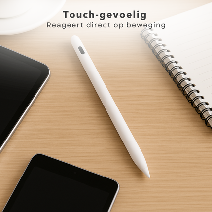 Cheqo® Stylus Pen voor Tablet , Apple iPad en Android - Ergonomisch - Pencil Voor Tablets en Smartphones - Aluminium - USB-C