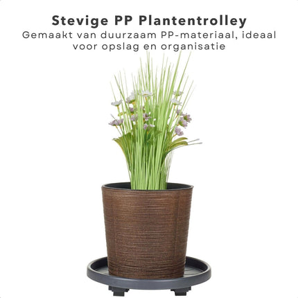 Progarden Plantentrolley - Kunststof - Ø35 Wonen & Inrichting