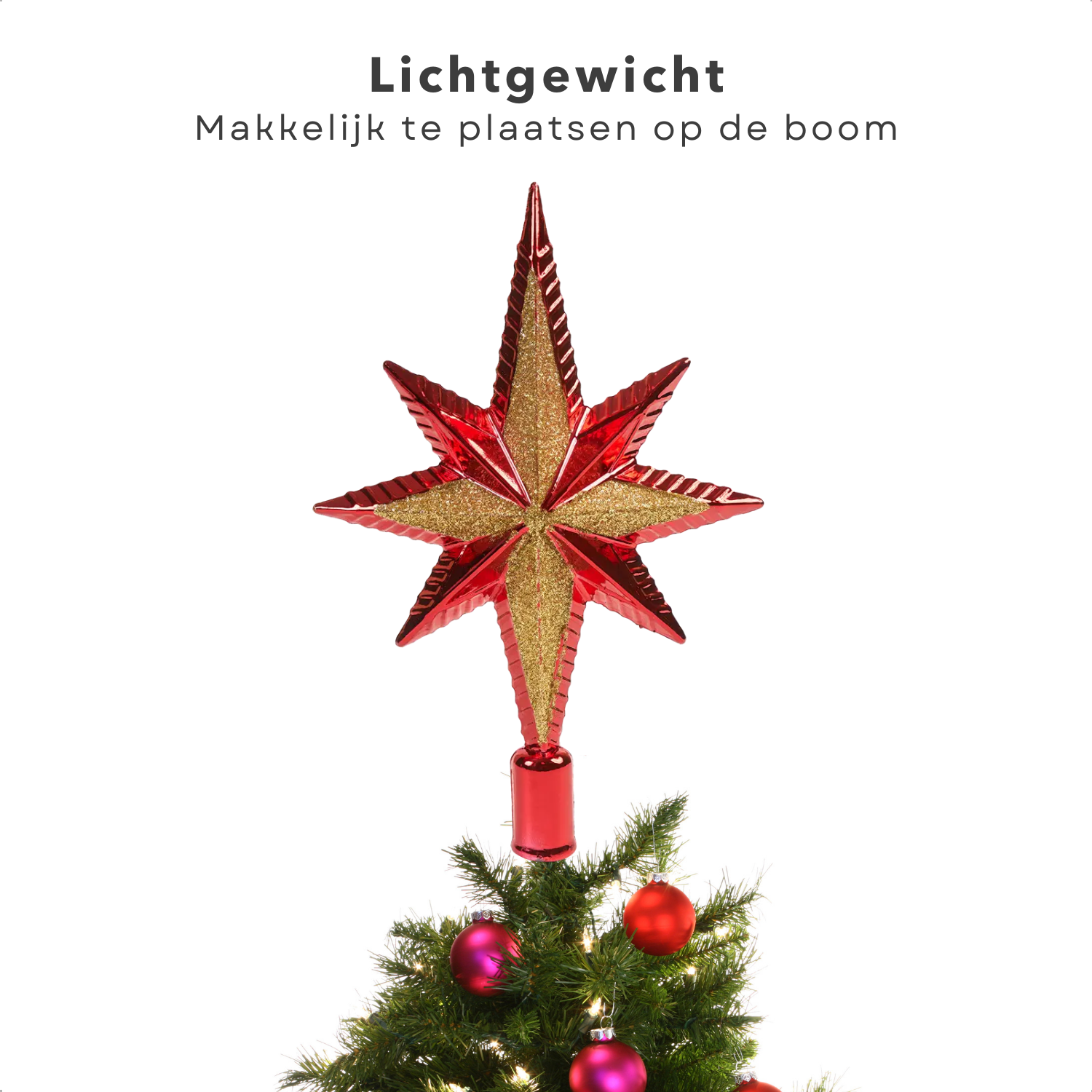 Kerstboompiek ster, kerstster, vintage klassieke uitgeholde Kerstboompiek ster, kerstster, vintage klassieke uitgeholde