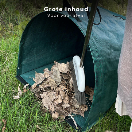 Cheqo® Tuinafvalzak - Tuinzak - Tuinafval Zak - Tuinafvalzak Opvouwbaar - Opvouwbare Tuinafvalzak - Tuinafvalzak Groen - Groene Tuinafvalzak - Tuinzak Groen - Groene Tuinzak - Tuinafvalzak Met Bodem