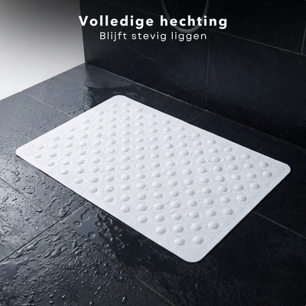 Cheqo® Antislip Badmat - Antislip Douchemat - Douchemat Antislip - Badmat Antislip - Antislipmat Douche - Antislipmat Bad - Douchemat - Badmat - Antislipmat - Badmat met Zuignappen - Douchemat met Zuignappen